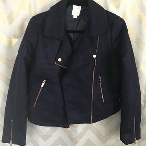 Lauren Conrad velvet jacket